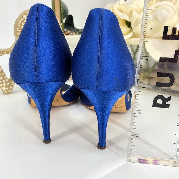 Kate Spade Royal Blue Bow Heels - Picture 8 of 8